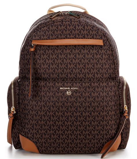 large nylon backpack michael michael kors|Michael Kors large backpack women.